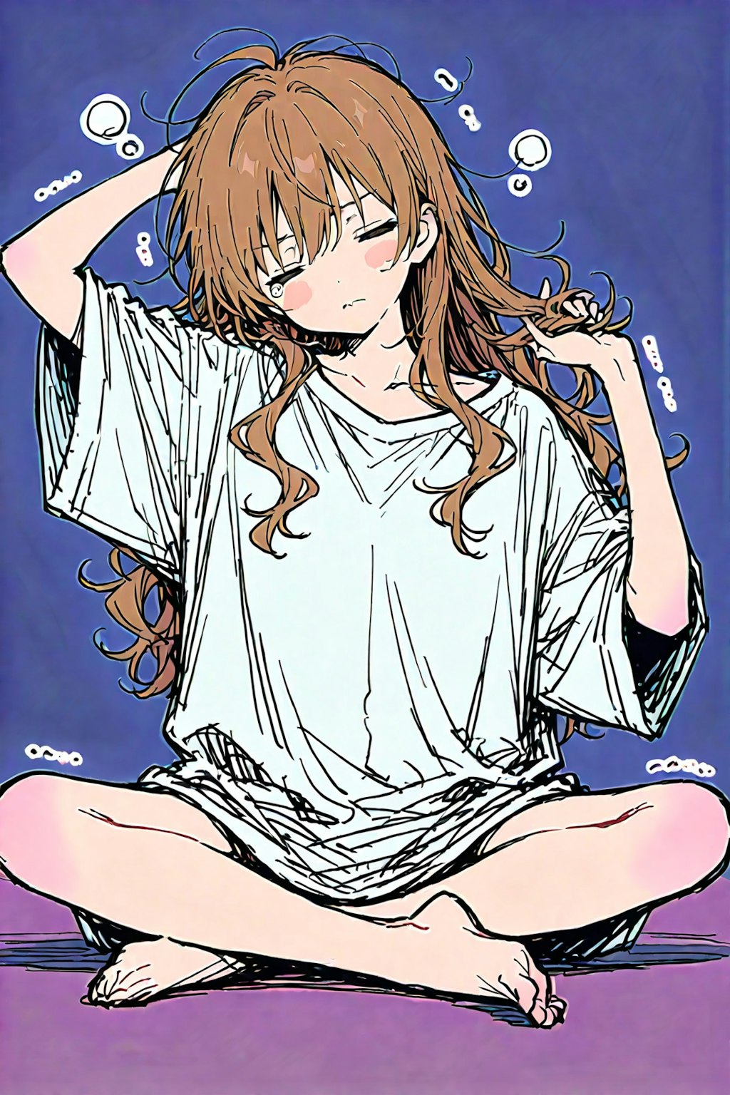 寝起き頭