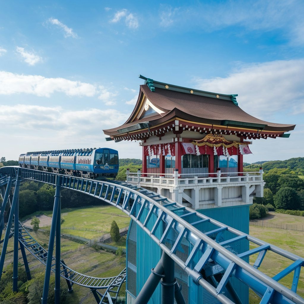 祠ゆきジェットコースター