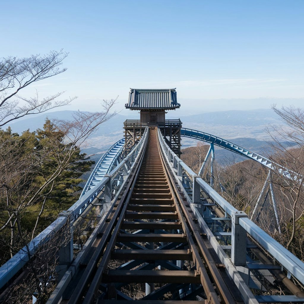 祠ゆきジェットコースター