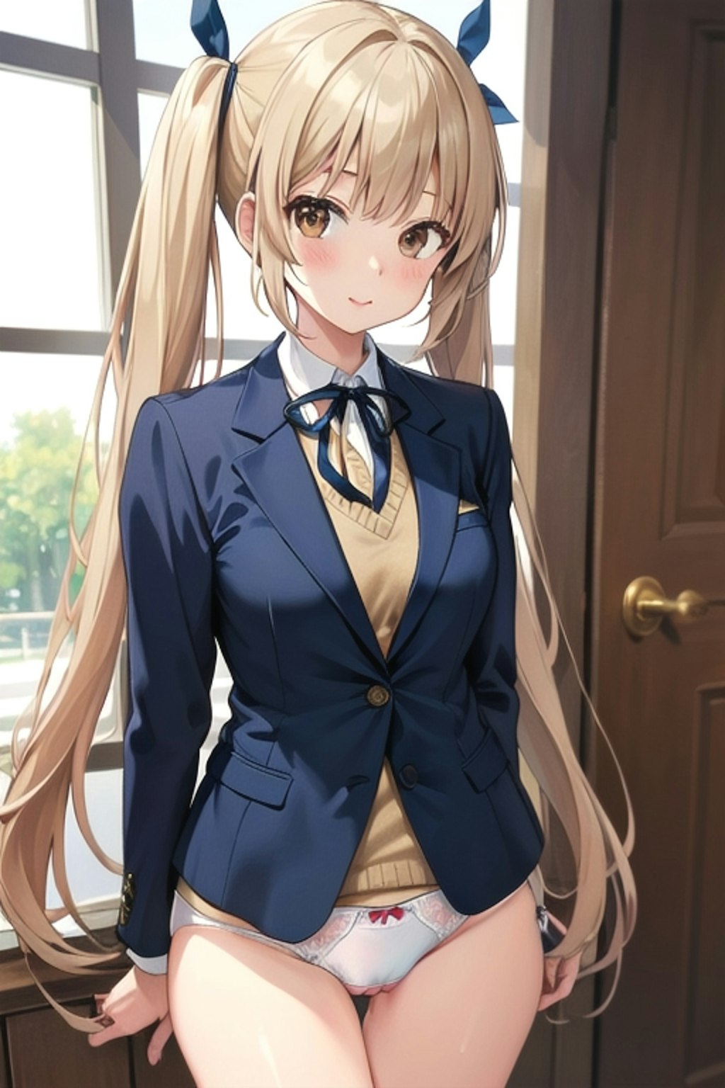 School twintails girl