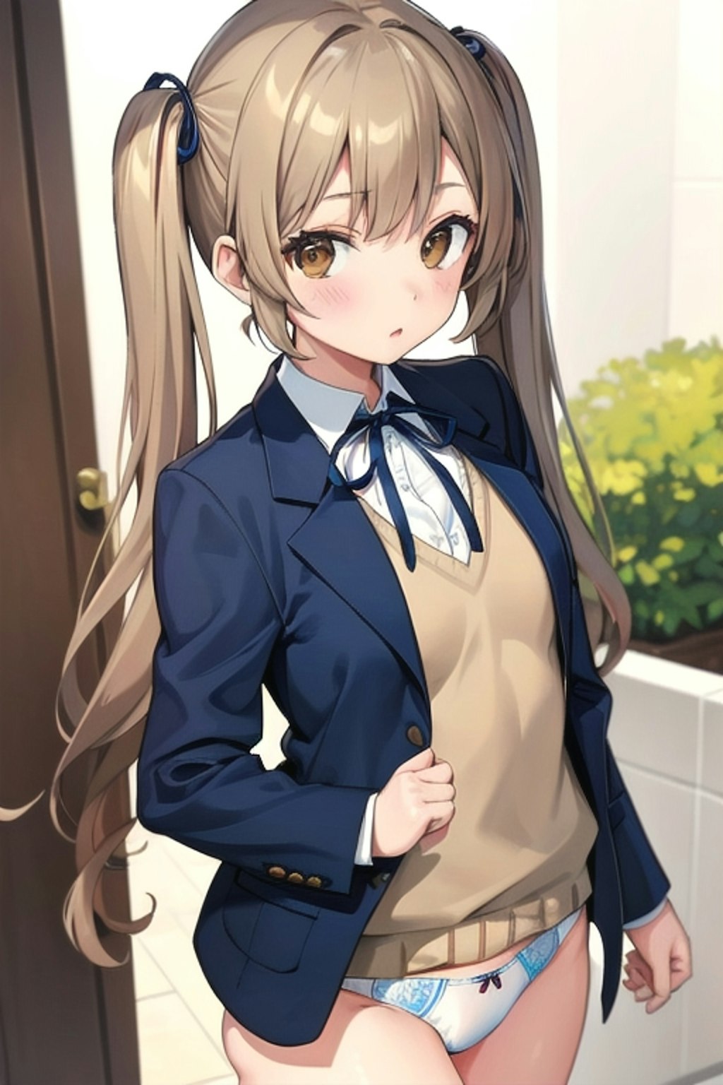 School twintails girl