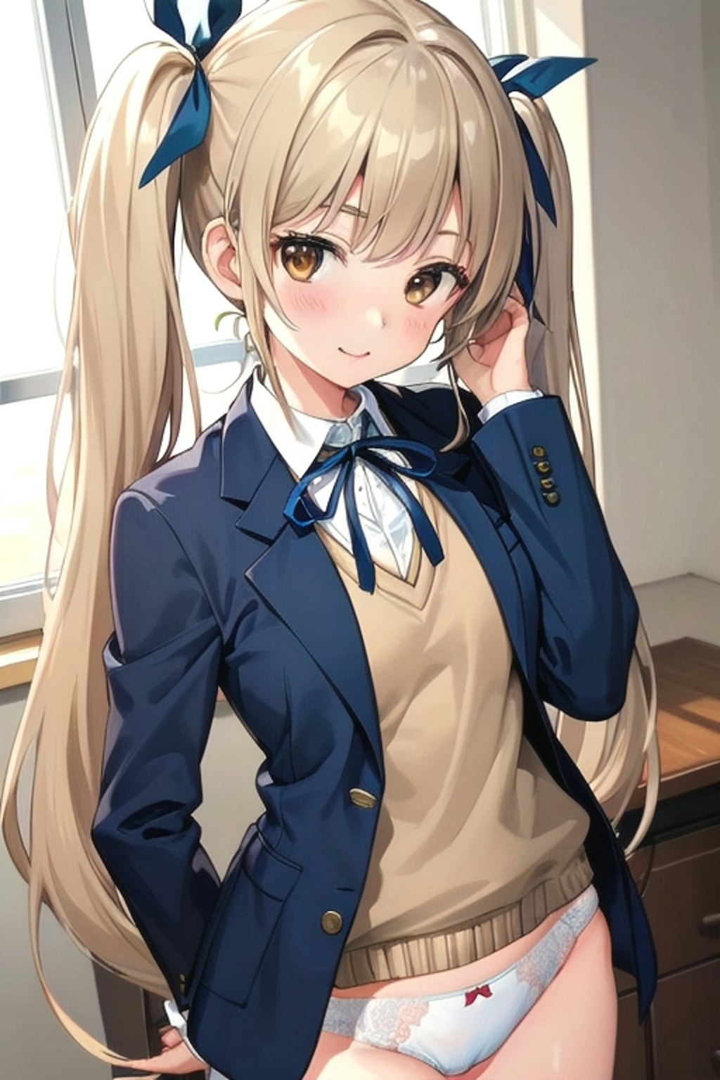 School twintails girl