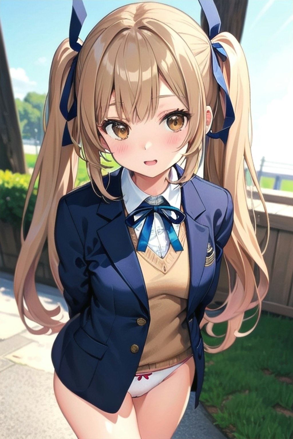 School twintails girl