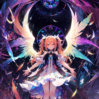 kaleidoscope angel