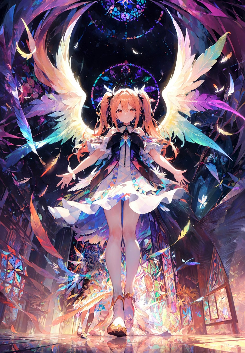 kaleidoscope angel