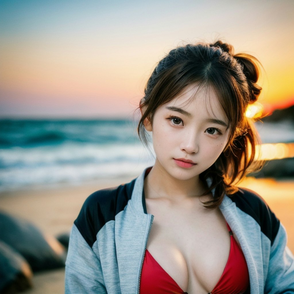 なかなかビキニを披露してくれなっ娘ちゃん
