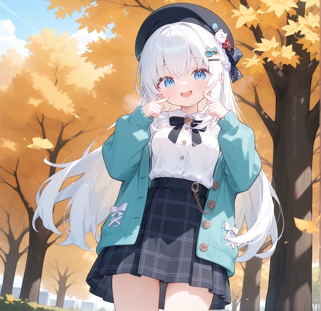 ベレー帽ちゃん