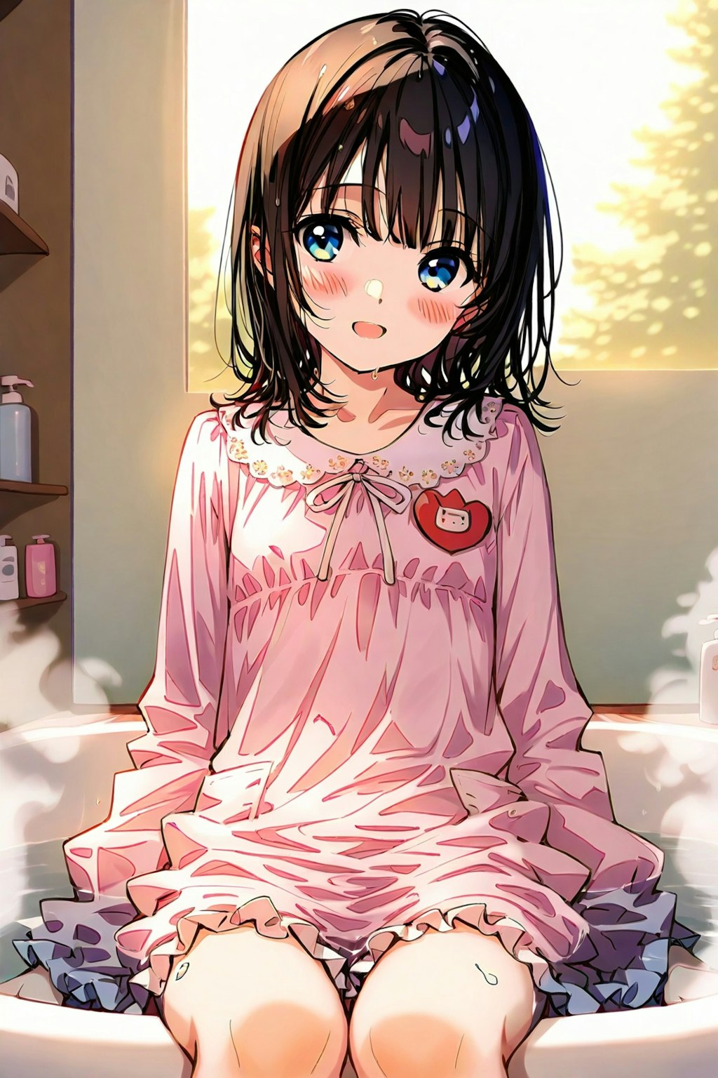 東條夢（東條希の娘）の妄想 『一緒にお風呂入ったら 色々してあげる…』