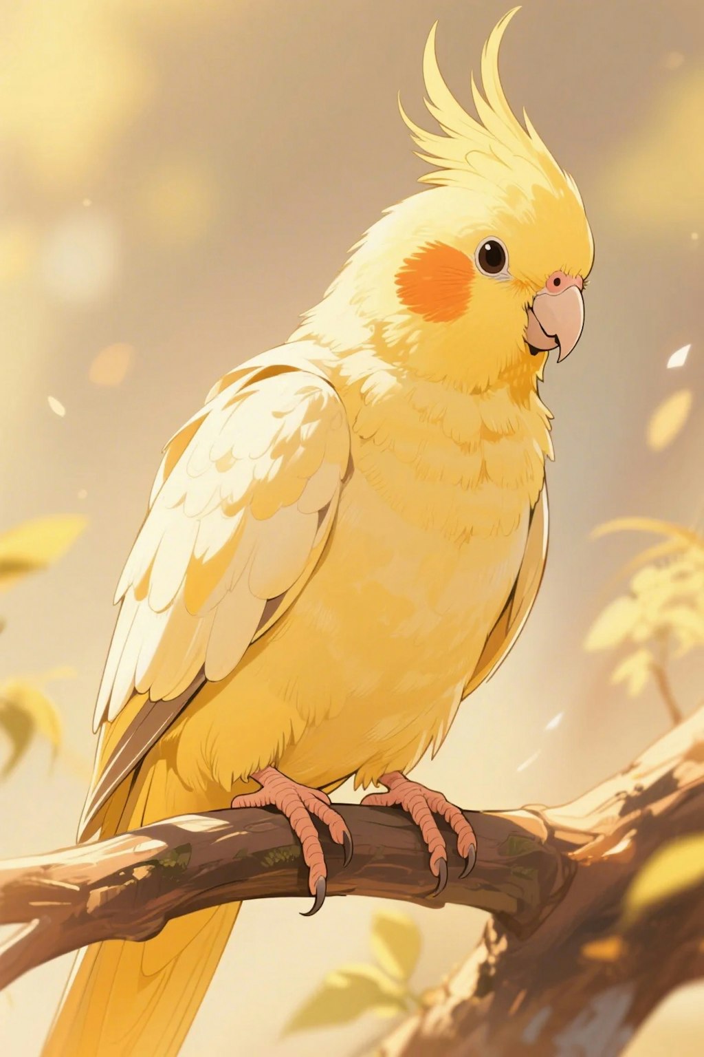 家のオカメインコみたいなのが生成された(^^;