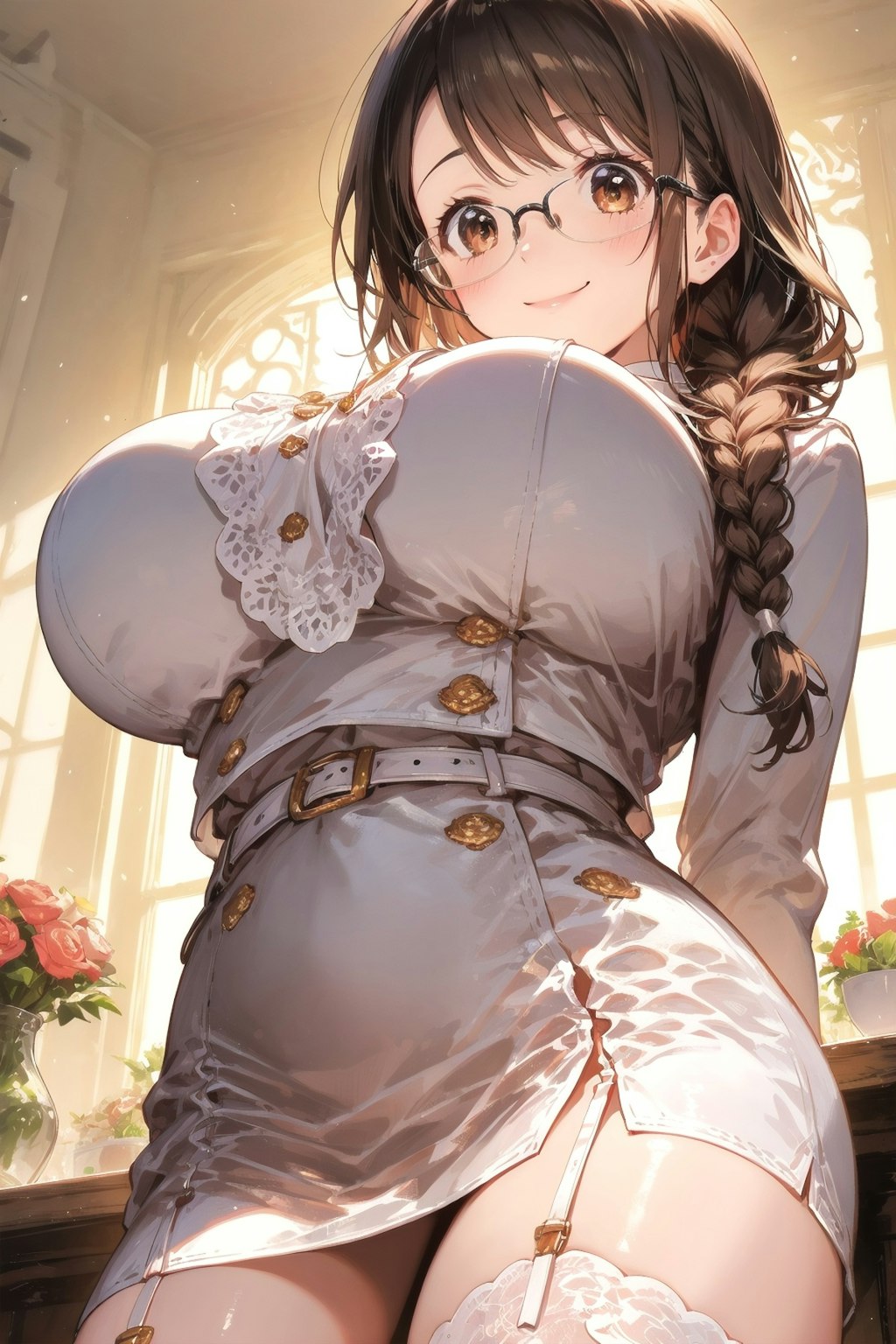 姉妹でレストランに食事に来ました