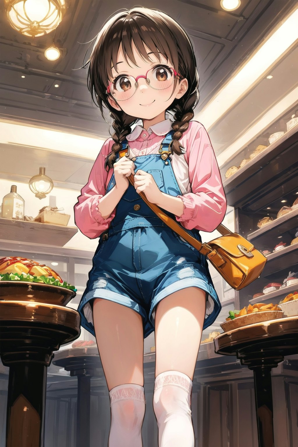姉妹でレストランに食事に来ました