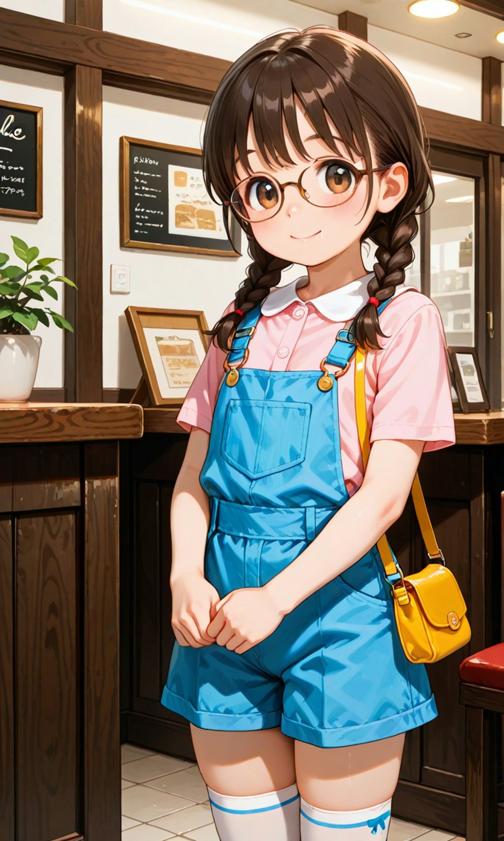 姉妹でレストランに食事に来ました