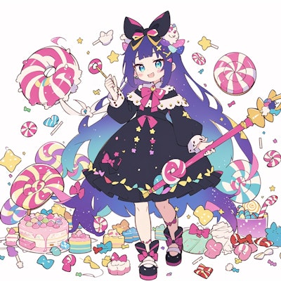cute kawaii candy ちゃん