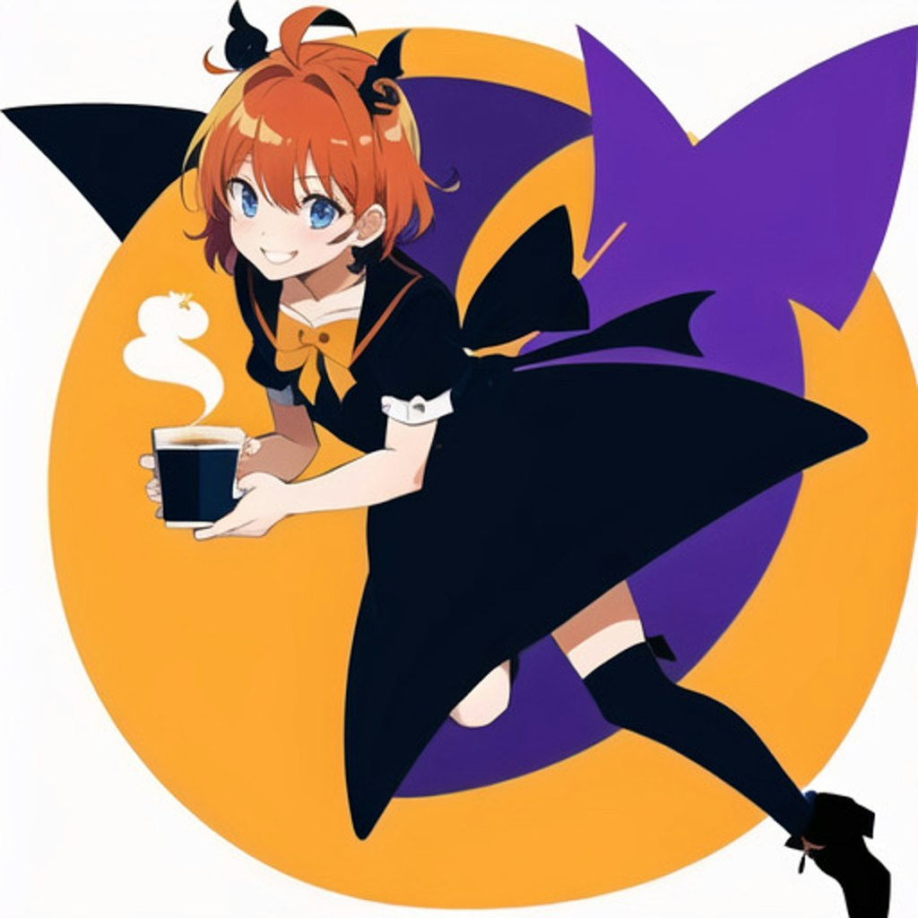 #ハロウィン #コーヒー #魔法