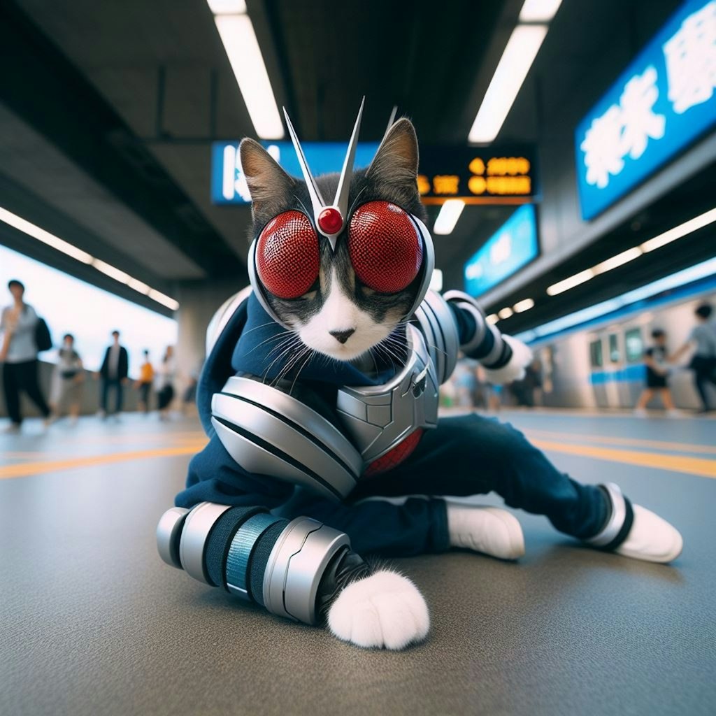 仮面ライダー猫