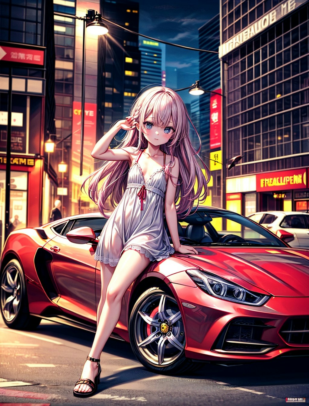 女の子とフェラーリ Girls and Ferrari