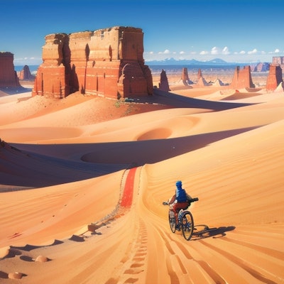 砂漠の旅