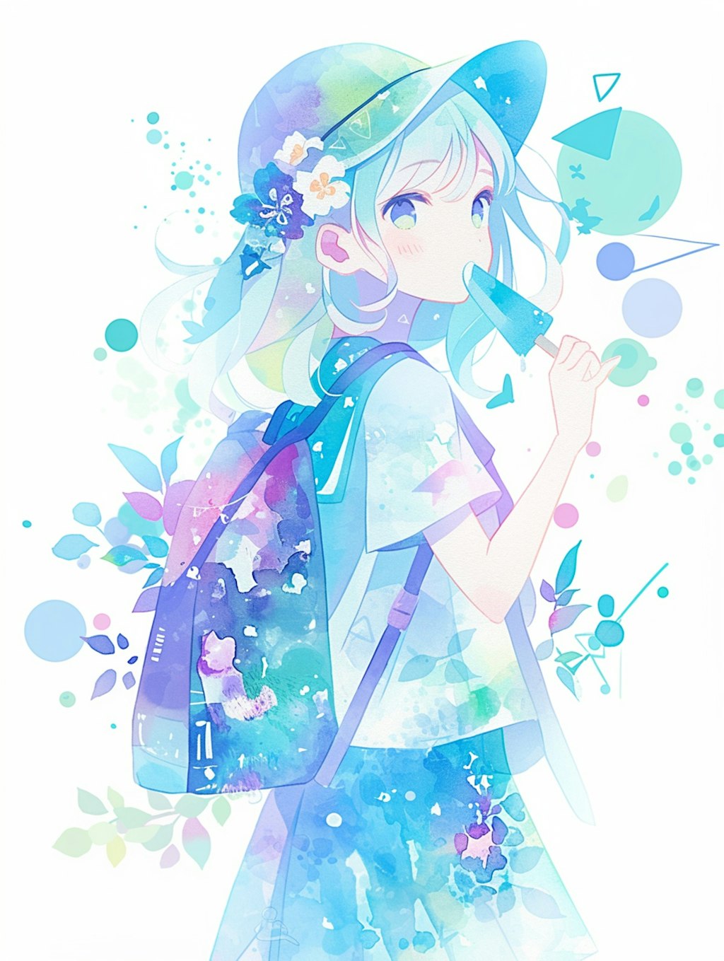 涼しげ