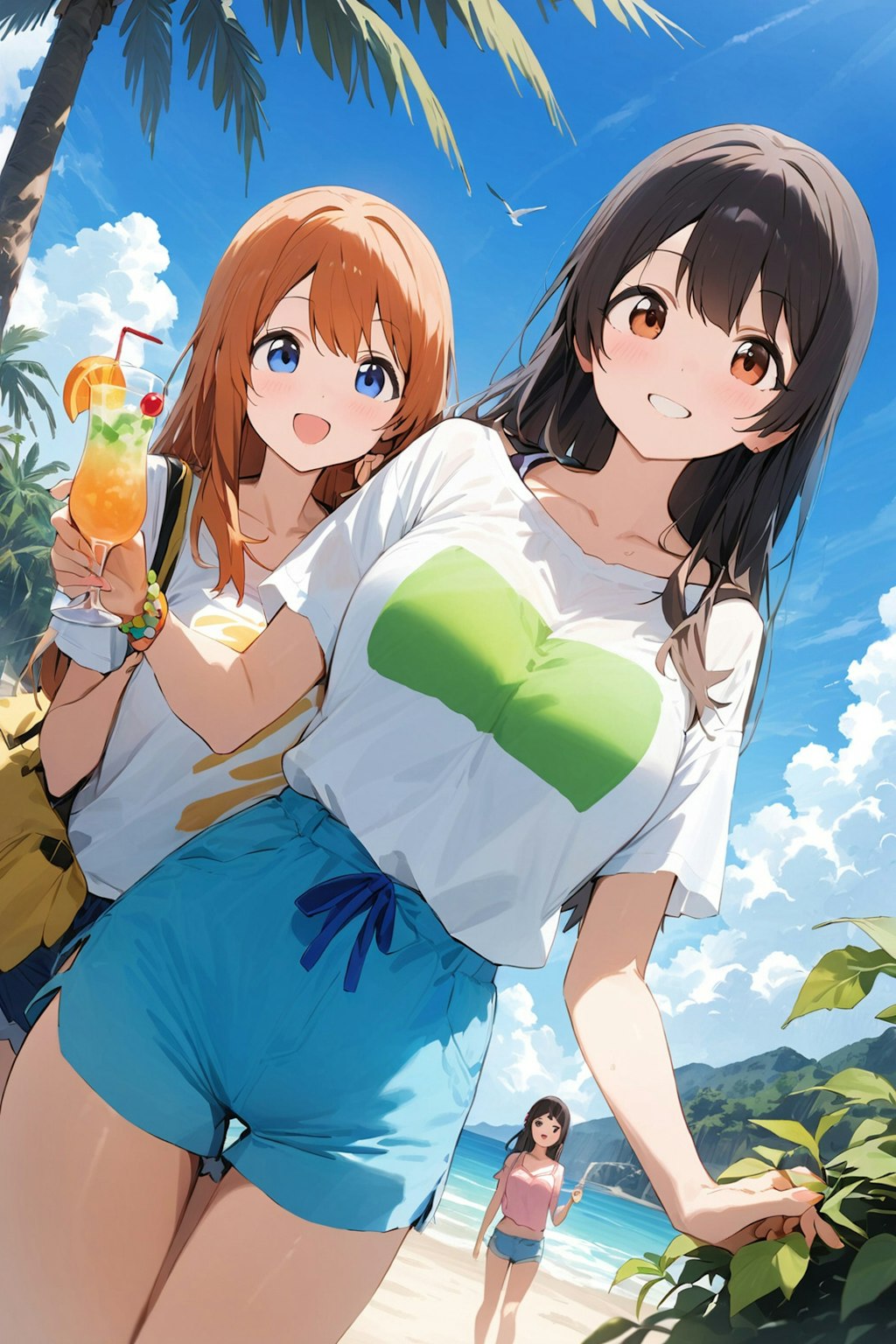 夏の思い出と女子高校生と