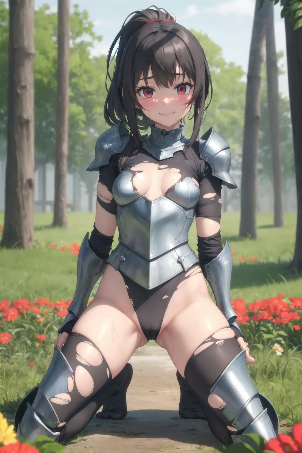 投降した女戦士ちゃん