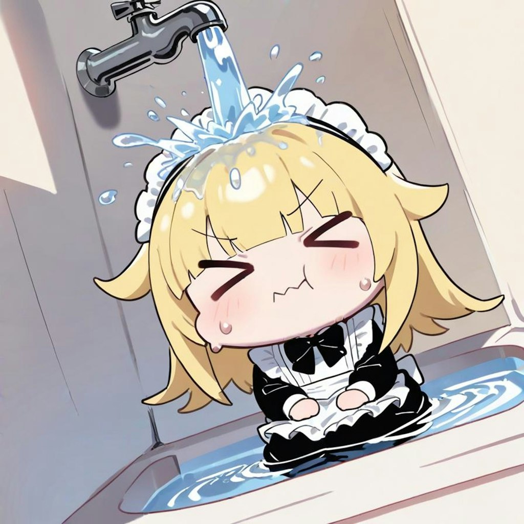 水 浴 び チ ャ レ ン ジ💧💧