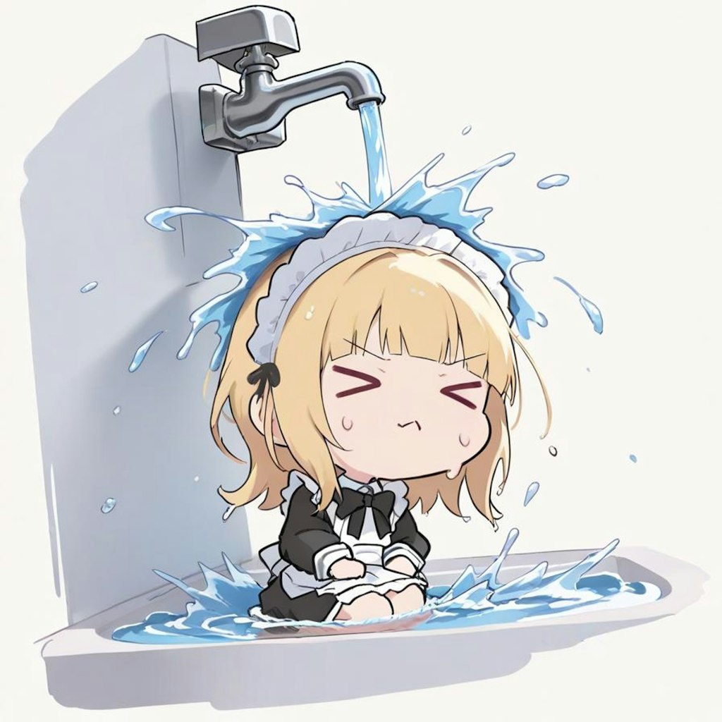 水 浴 び チ ャ レ ン ジ💧💧