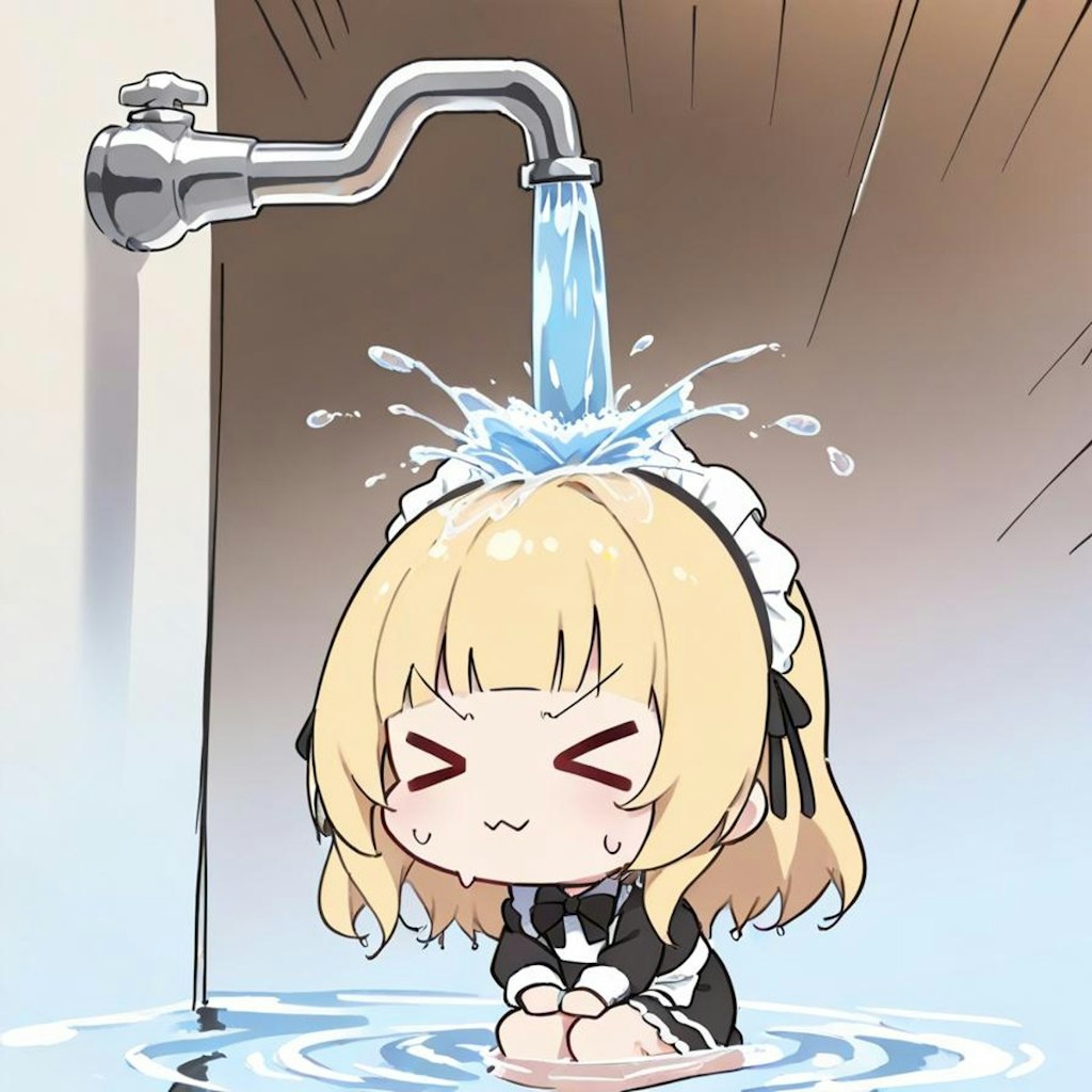 水 浴 び チ ャ レ ン ジ💧💧