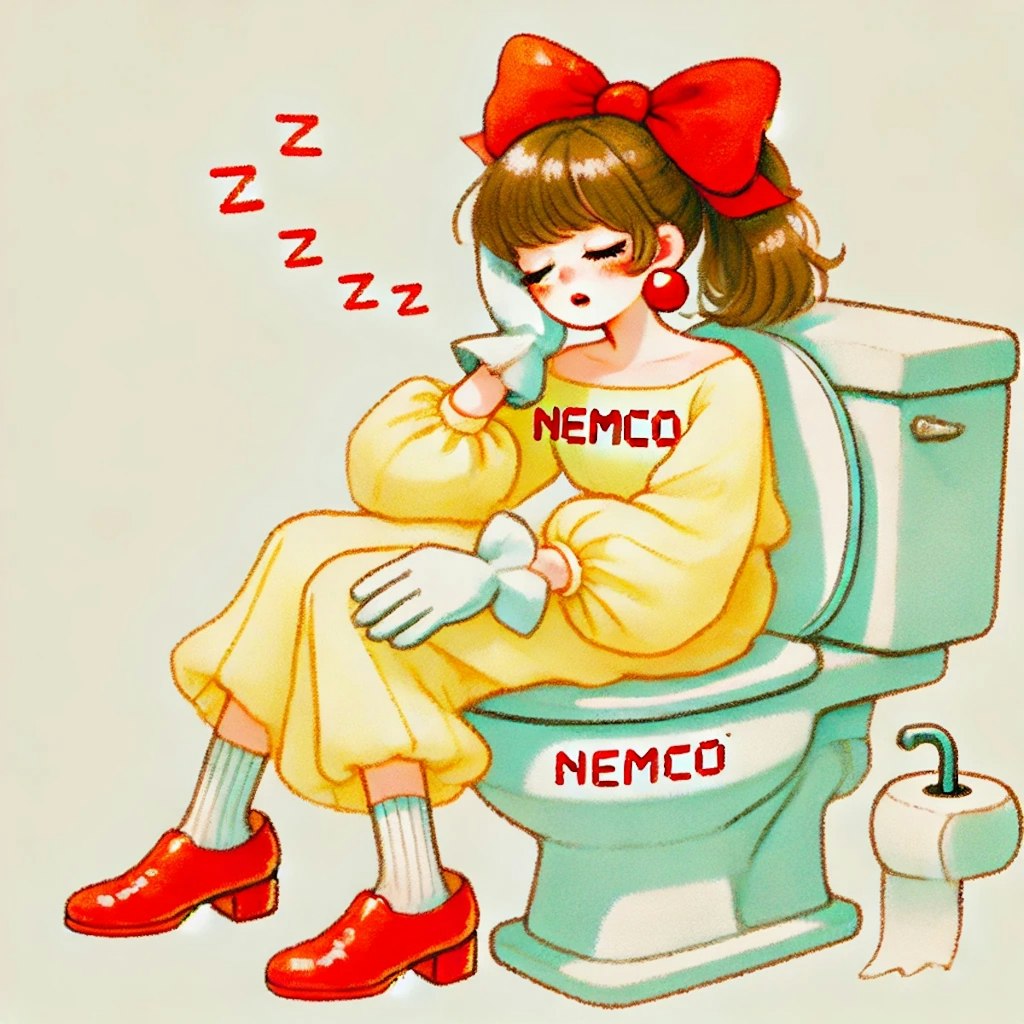 nemcoちゃんをみて