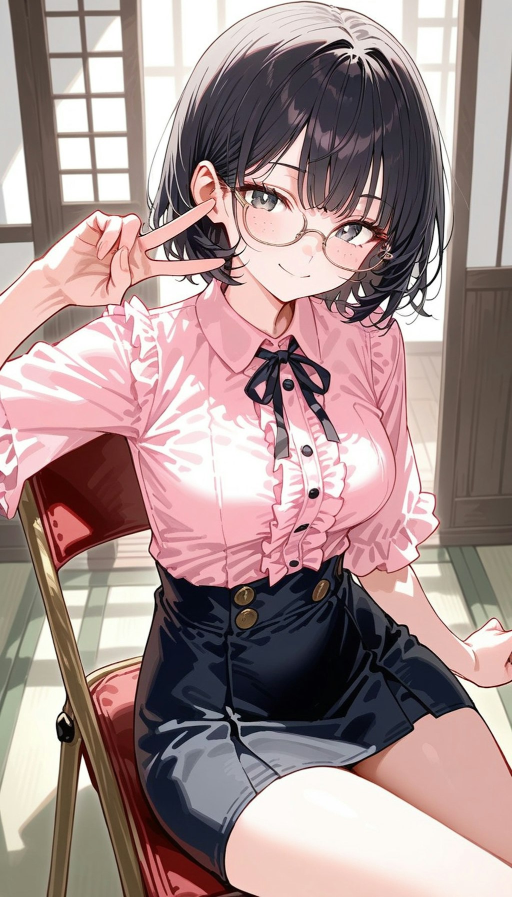 メガネちゃん(DAYSの姿)