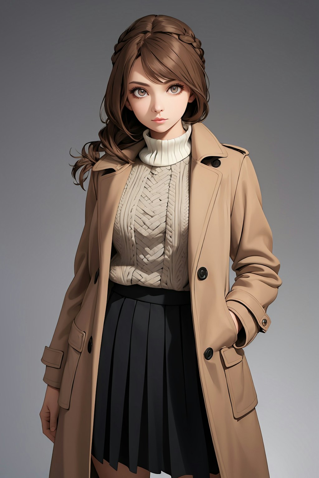 Winter fashion, Trendy Mix style