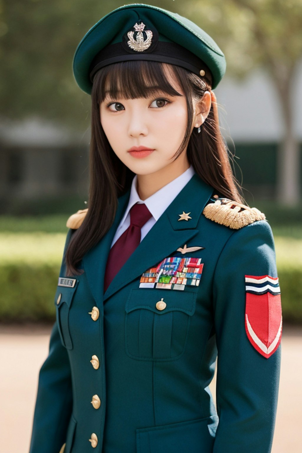 女軍人