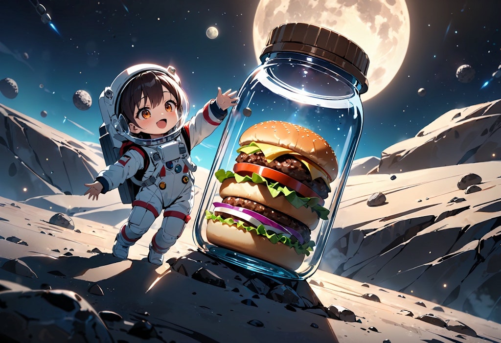 今日は何の日？　ハンバーガーの日。月面着陸の日　その２