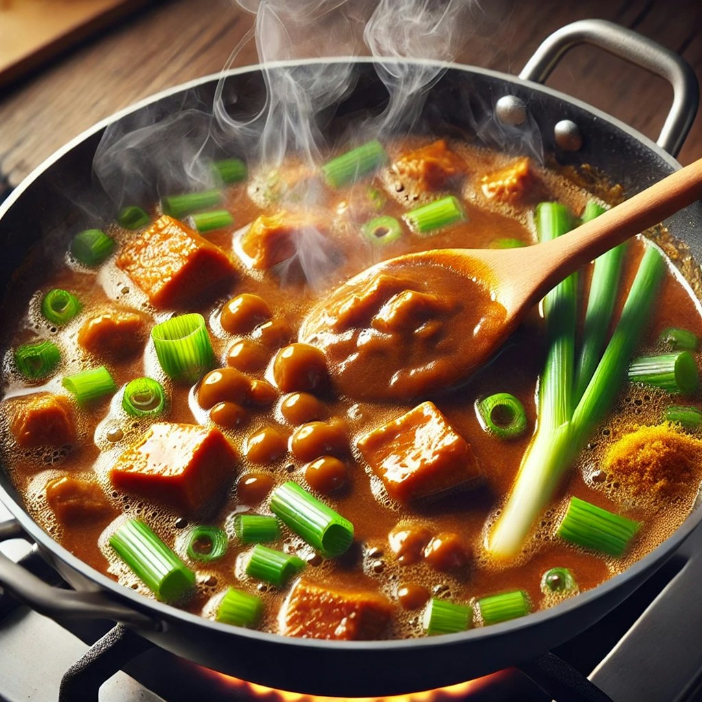 納豆カレーうどん~ｲﾀﾀﾞｷﾏｰｯｽ!!!~