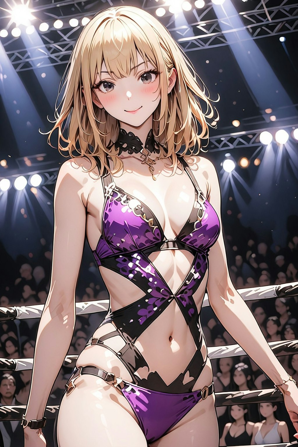 バイオレットリンコス女子プロレスラー