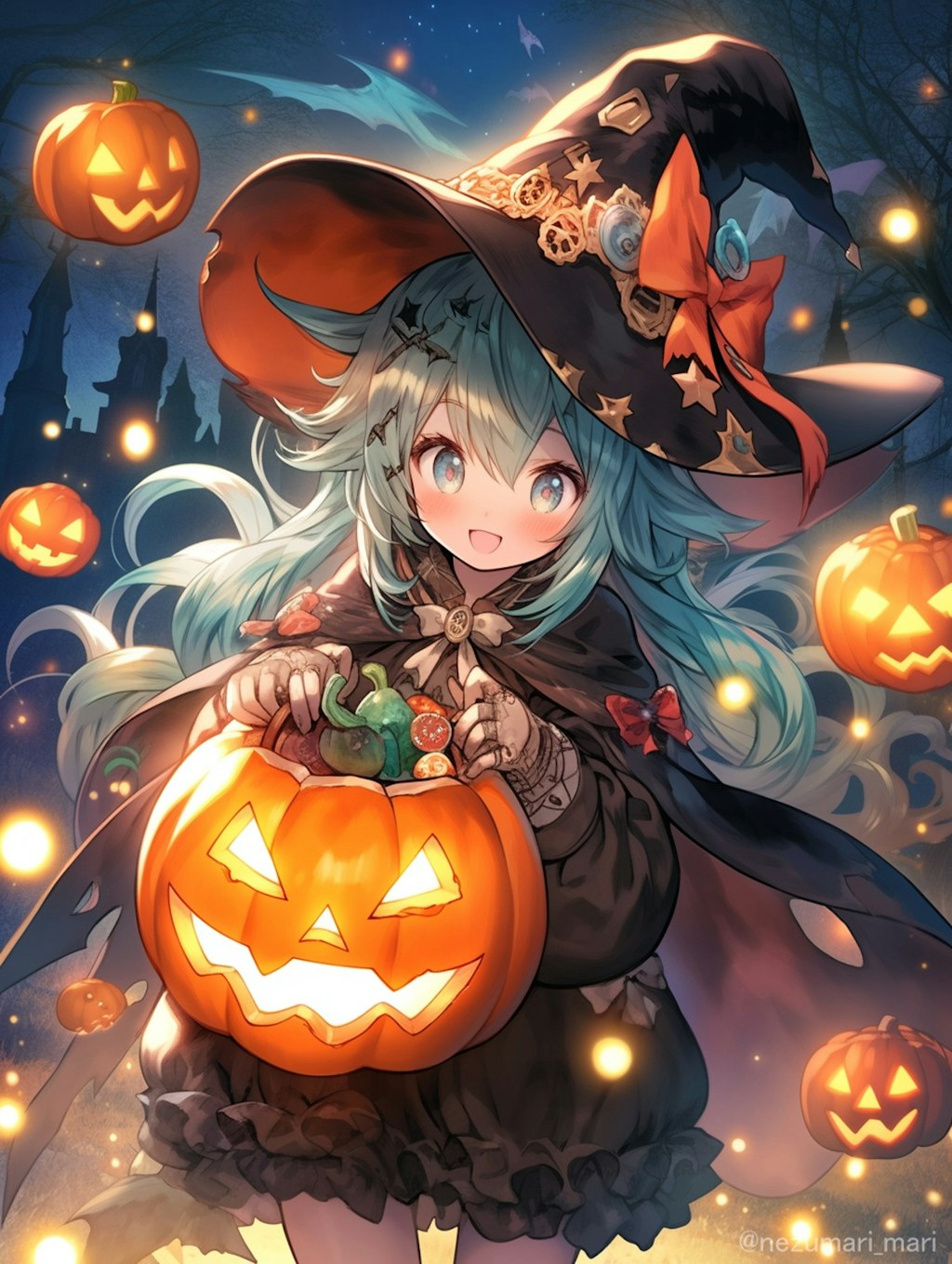 魔女っ子ハロウィン