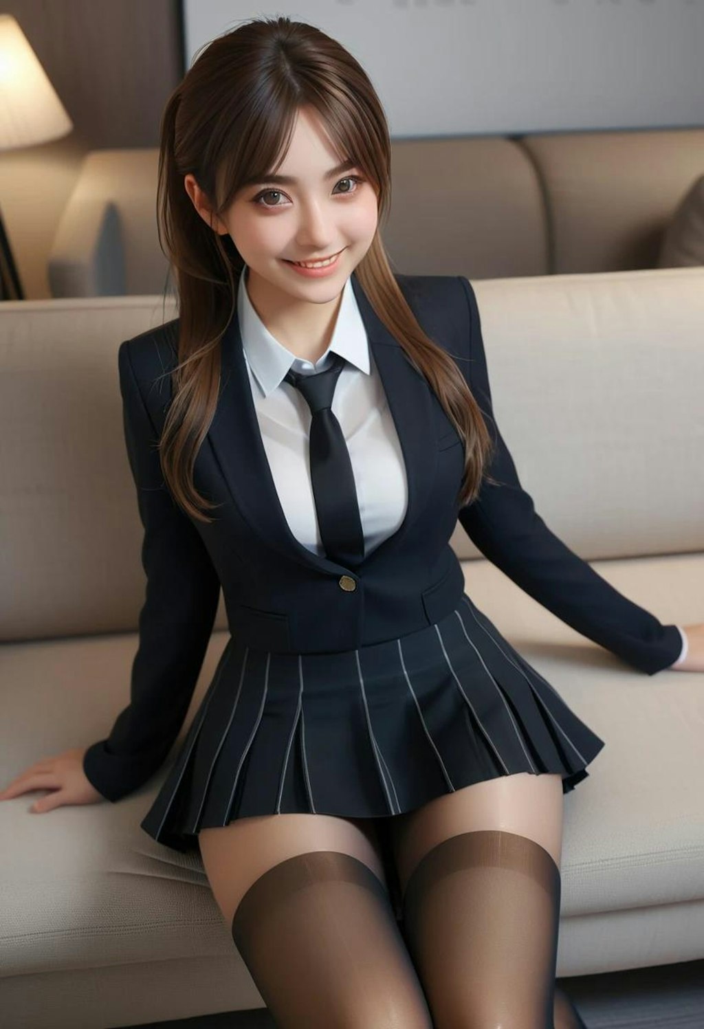 美脚女子高生