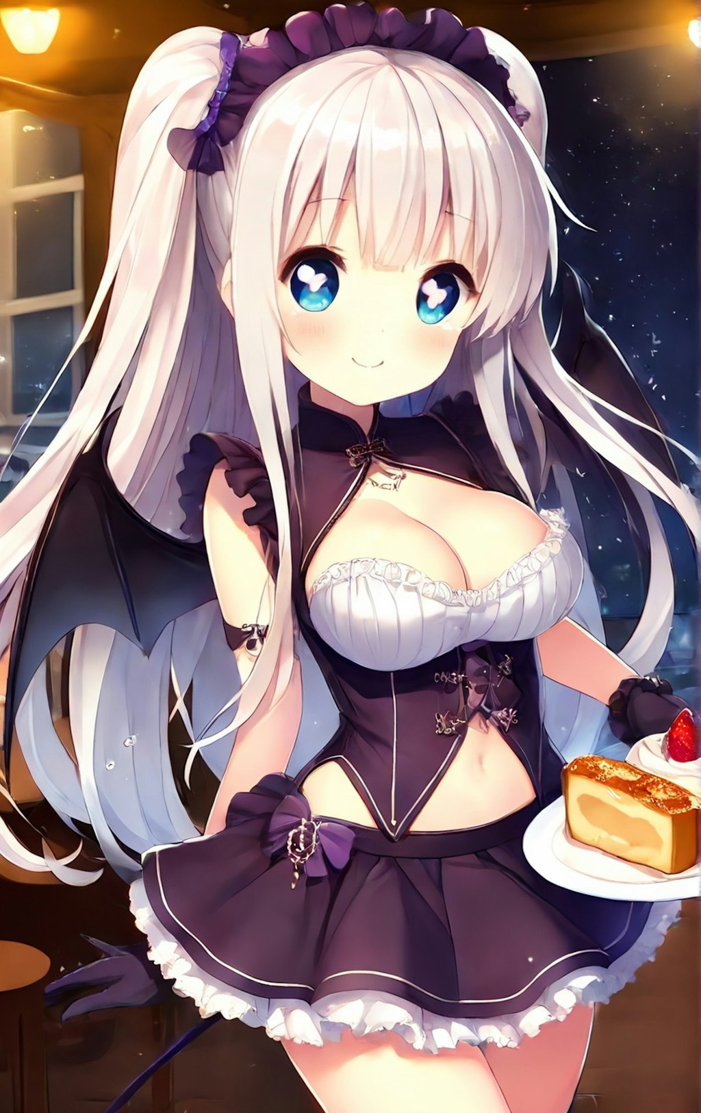 フレンチトーストとメイド