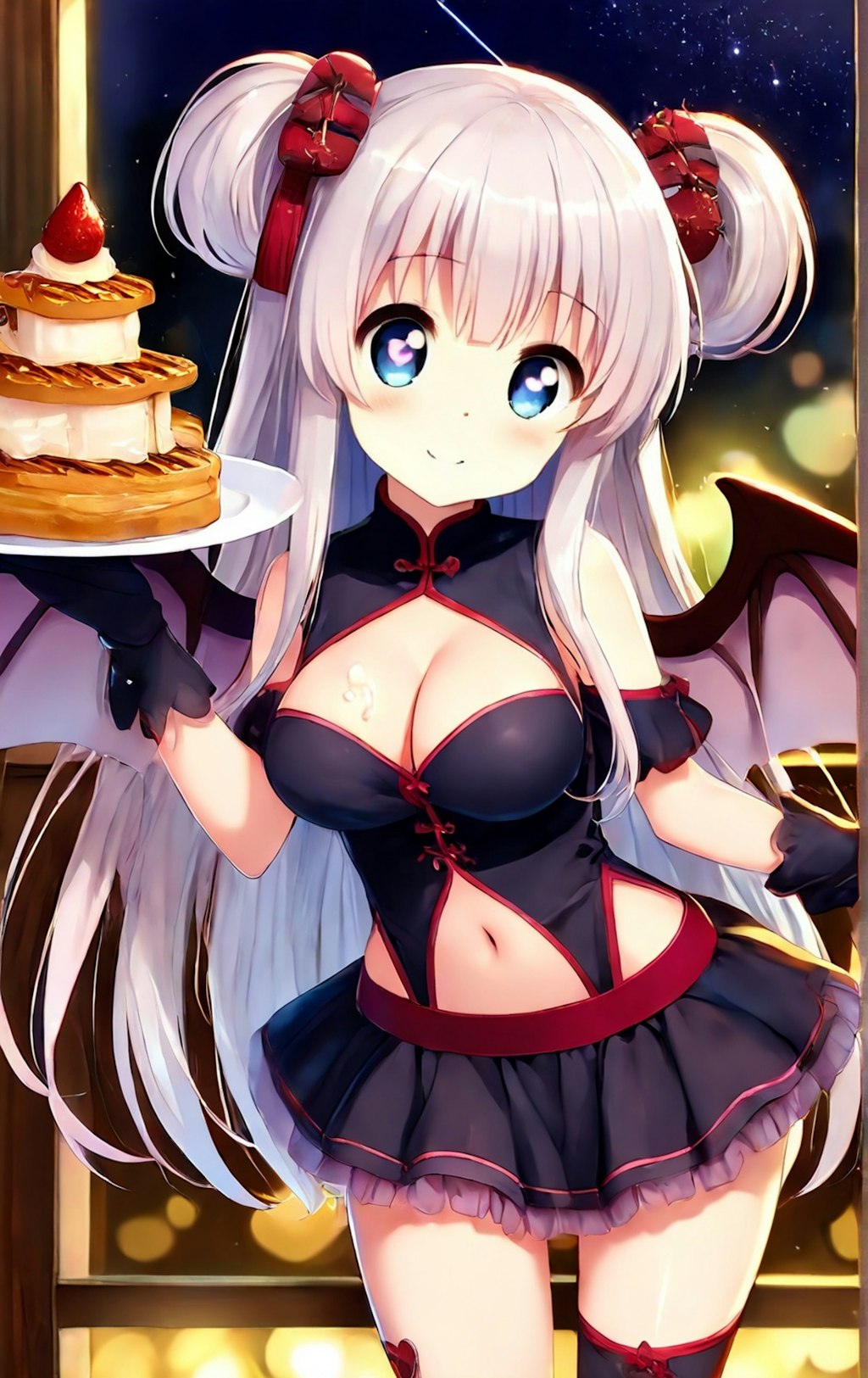 フレンチトーストとメイド