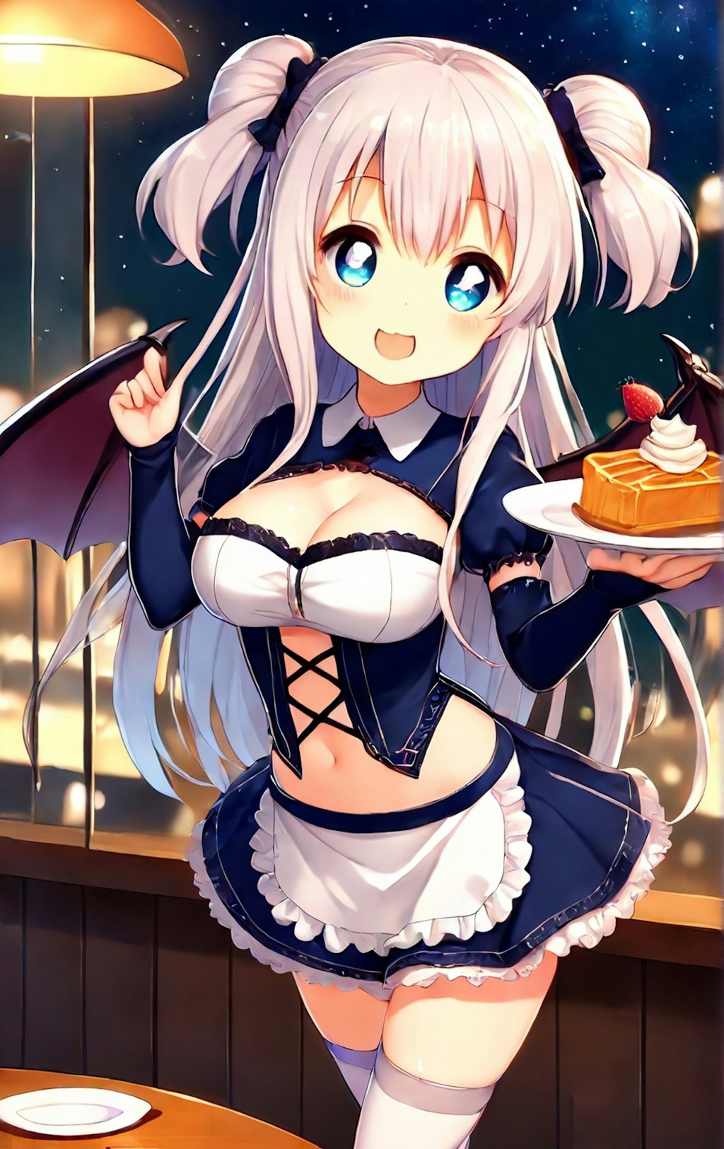 フレンチトーストとメイド
