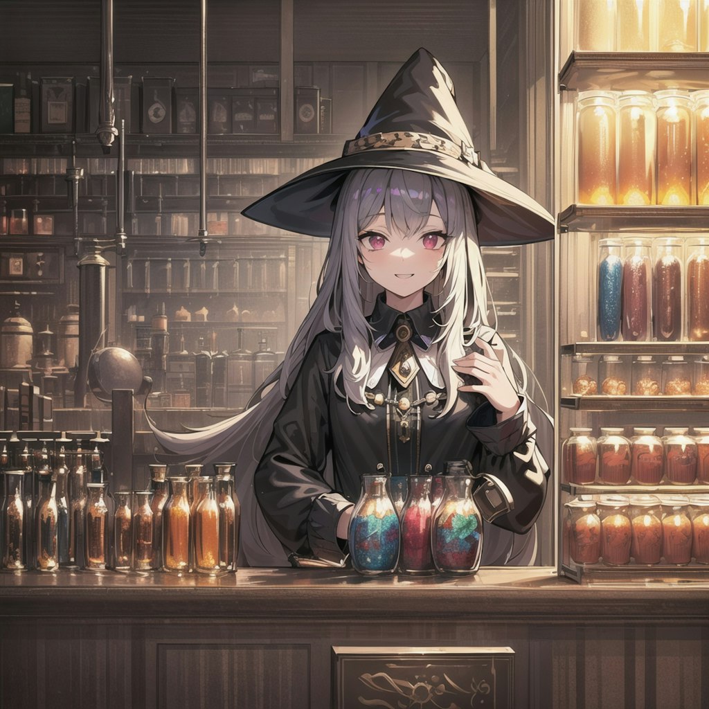 街の魔女のポーション店