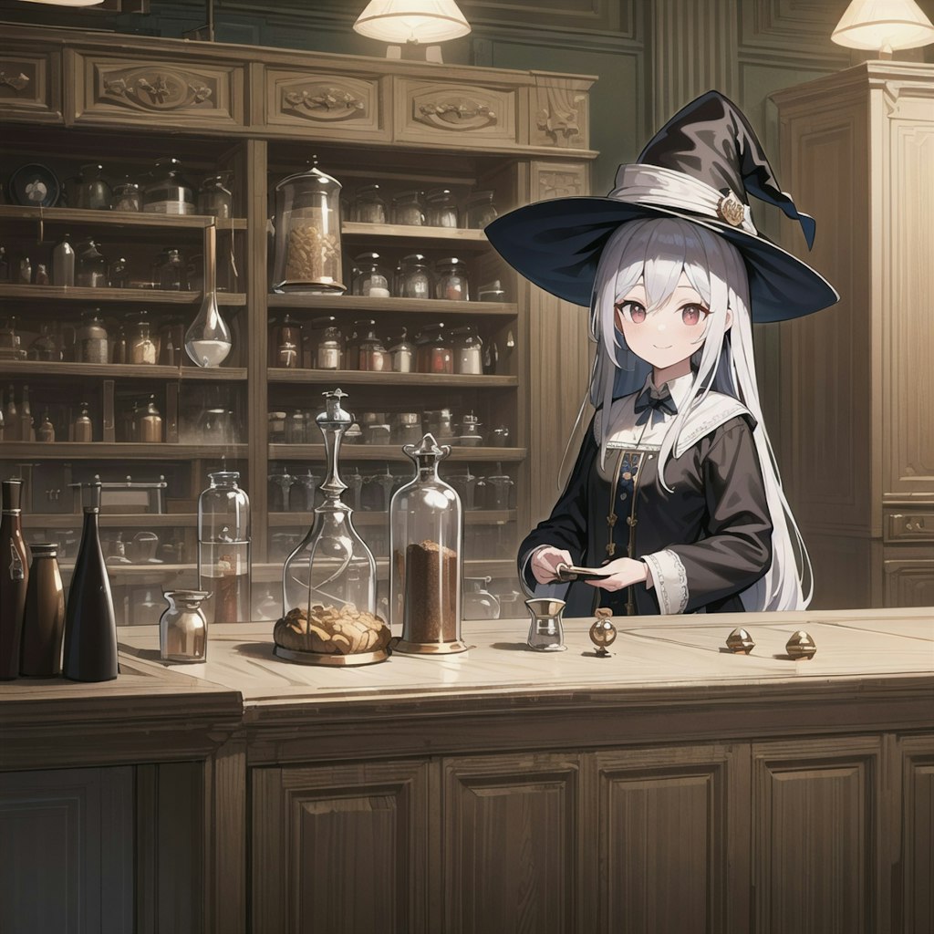 街の魔女のポーション店