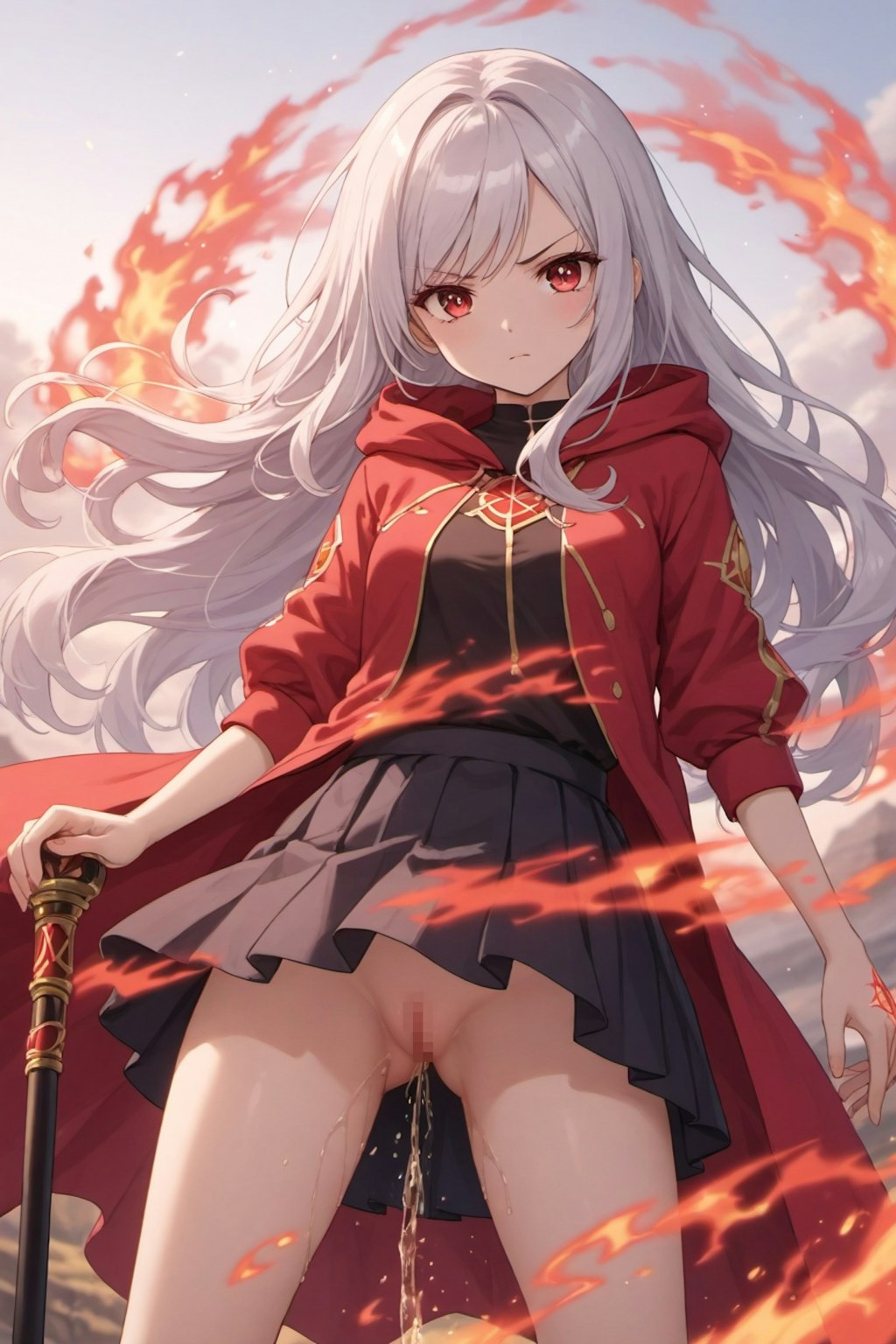 炎魔法使い