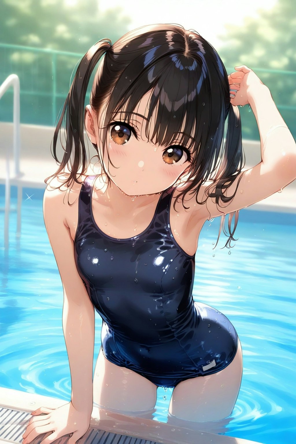 スク水美少女