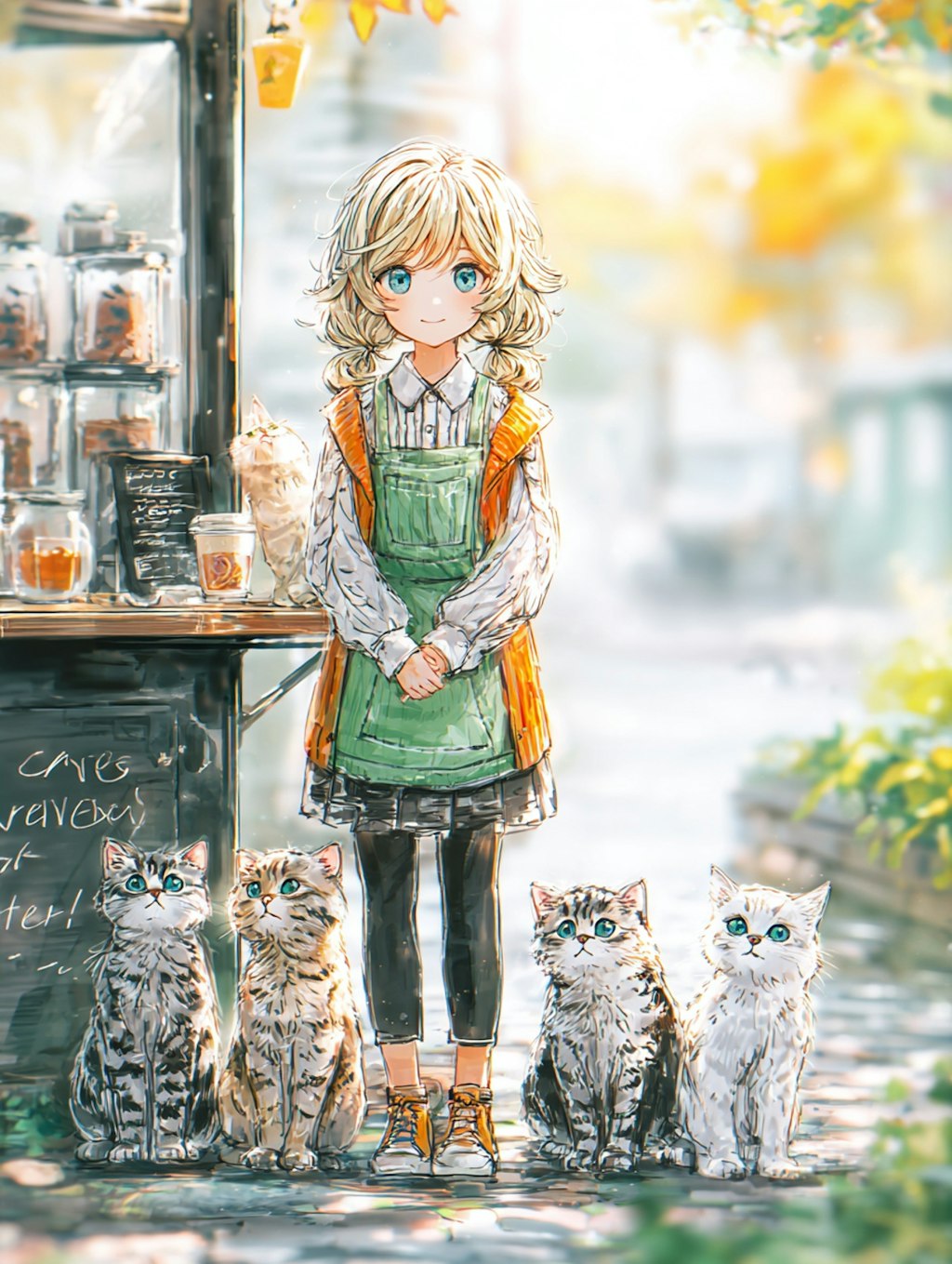 ここは、猫たちが集まる場所