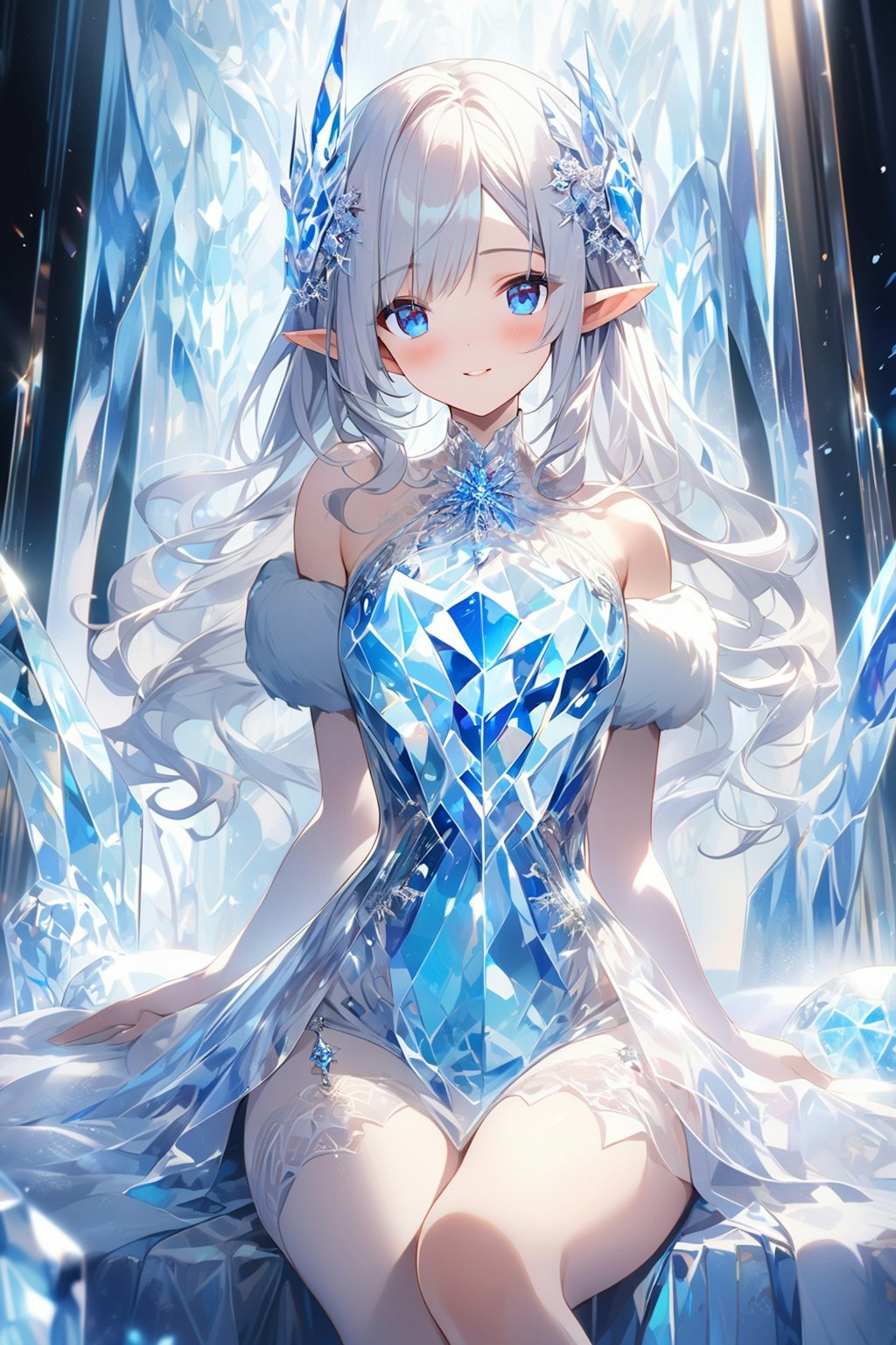 氷の国の氷のエルフさん by VEGA