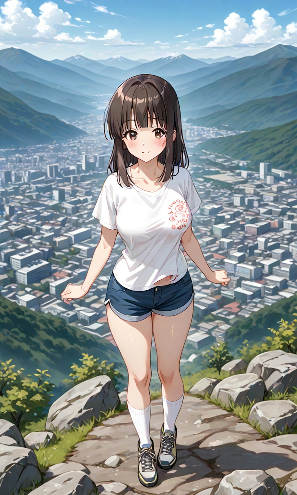 登山と山ガールと