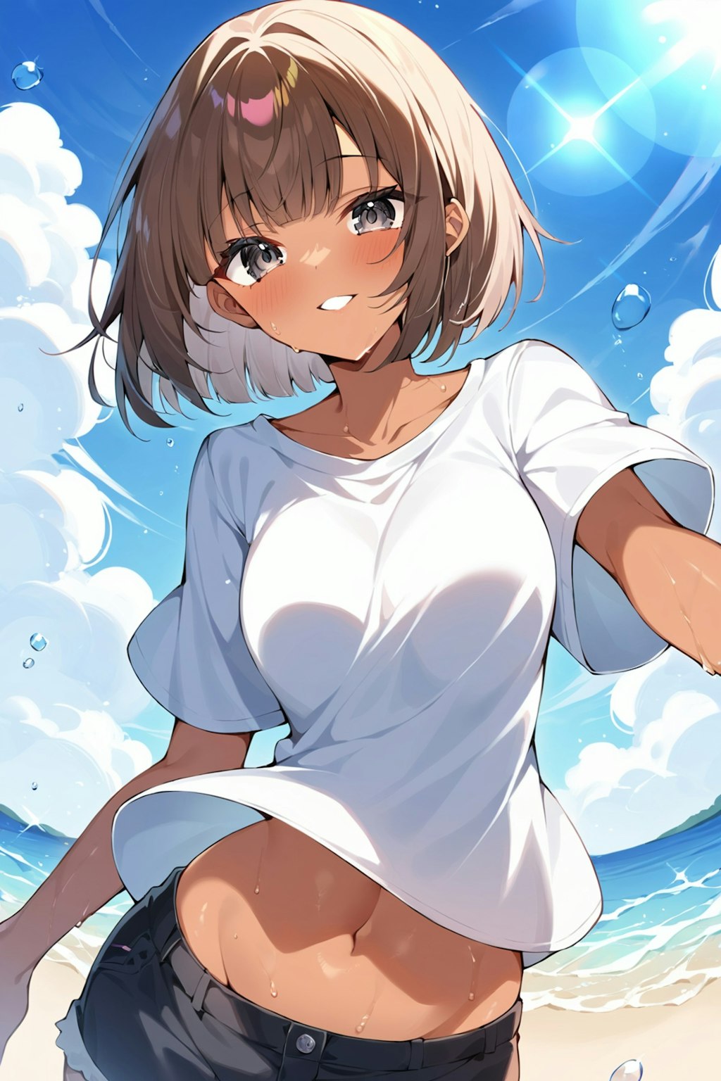 夏の美少女