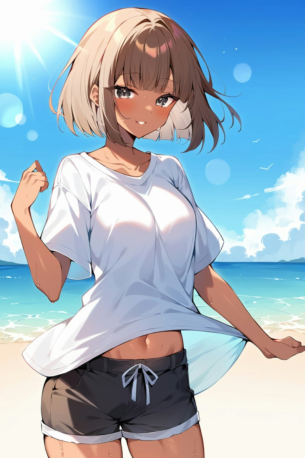 夏の美少女