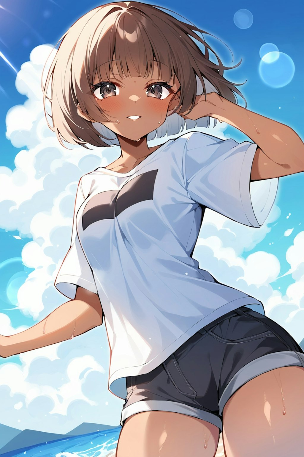 夏の美少女