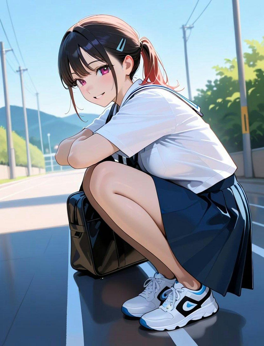 ポニテJK